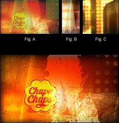 Example of a use of subliminal video in advertising with a chupa chups flashed logo